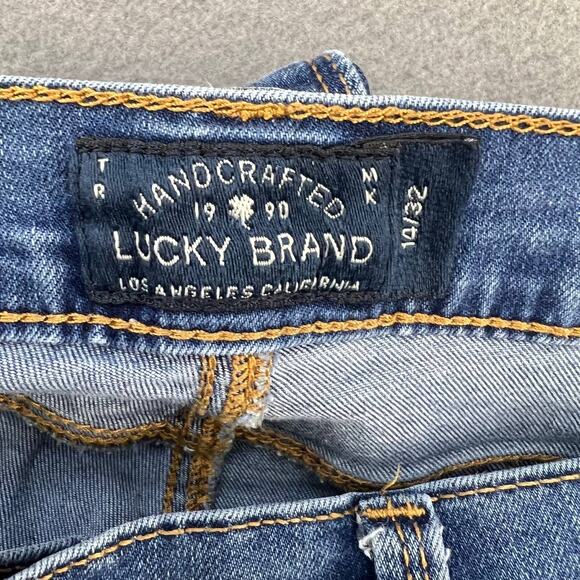 Lucky Brand Women's Charlie Skinny Jeans Size 14/32 Modern Normcore Preppy - Picture 5 of 14
